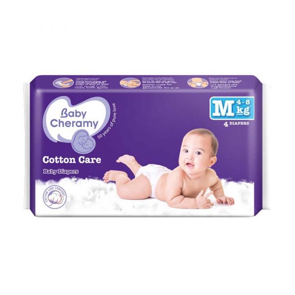 Baby Cheramy Cotton Care Baby Diapers M Kg Up